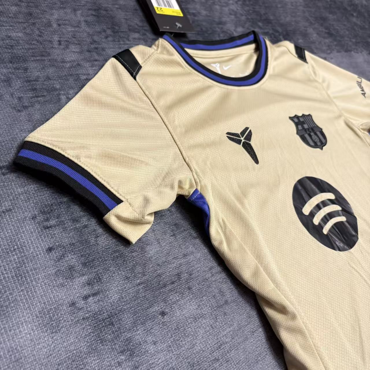 Barcelona 2025/26 Kids Away Kit