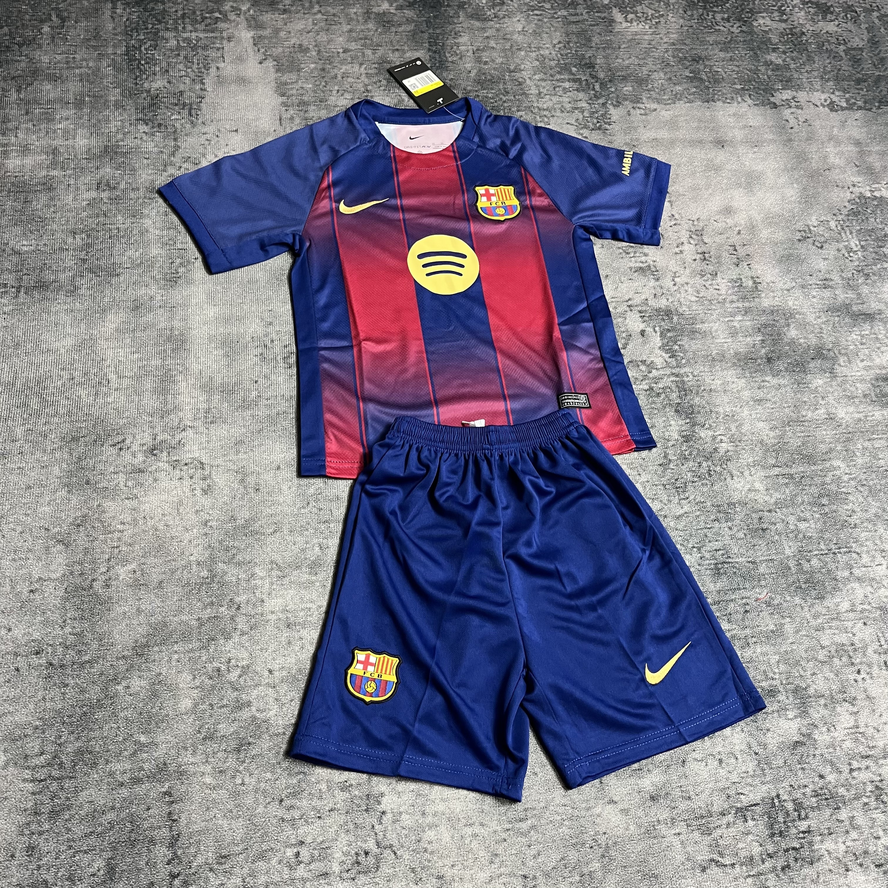 Barcelona 2025/26 Kids Home Jersey