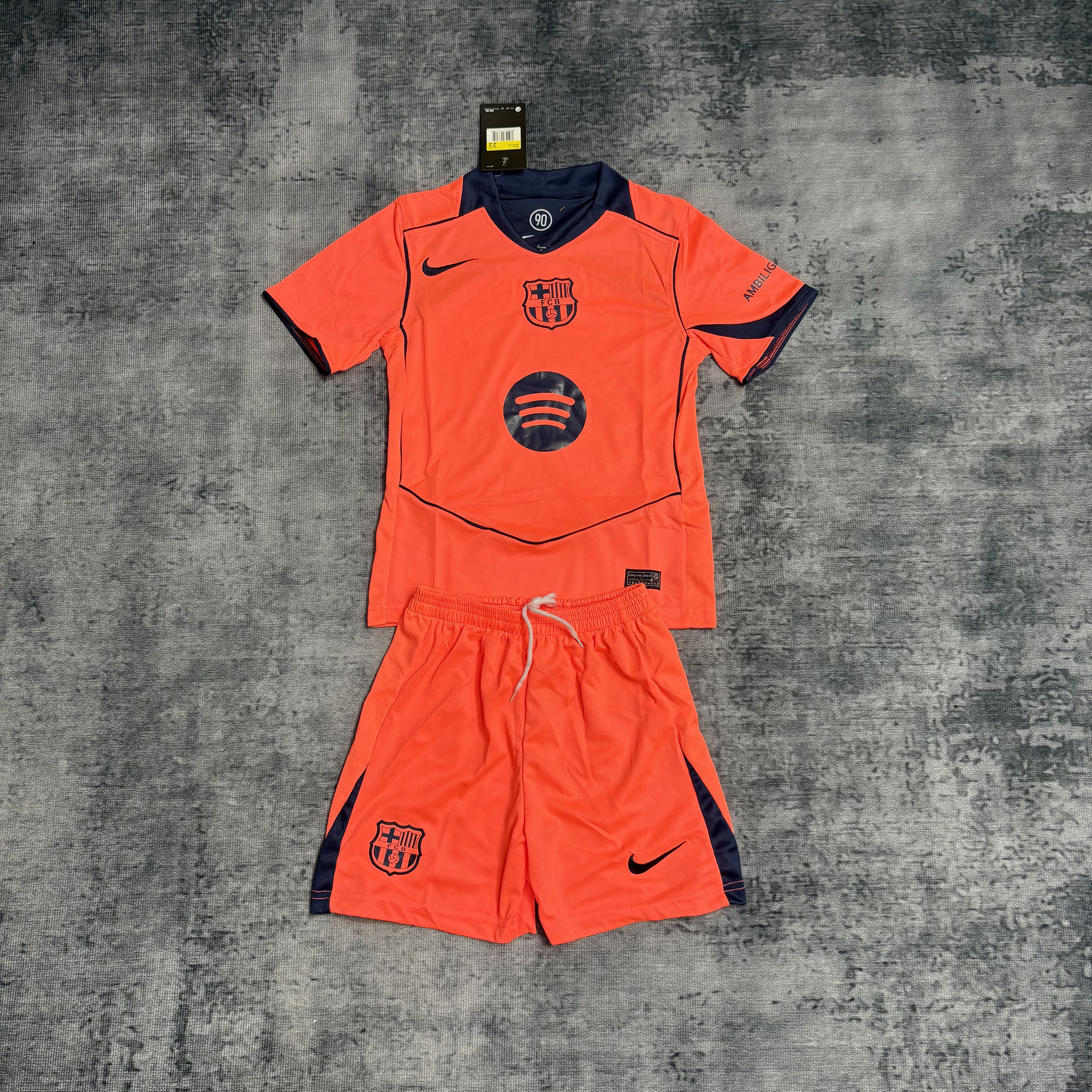 Barcelona 2025/26 Kids Third Jersey