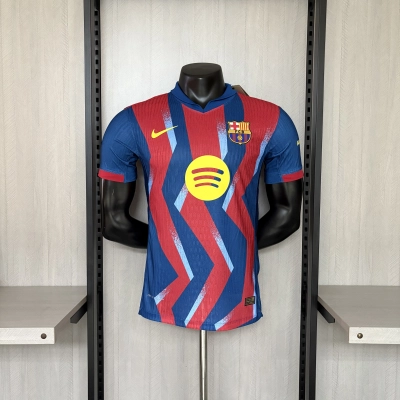 Barcelona 2025/26 Men's Player Version Fourth Jersey 01