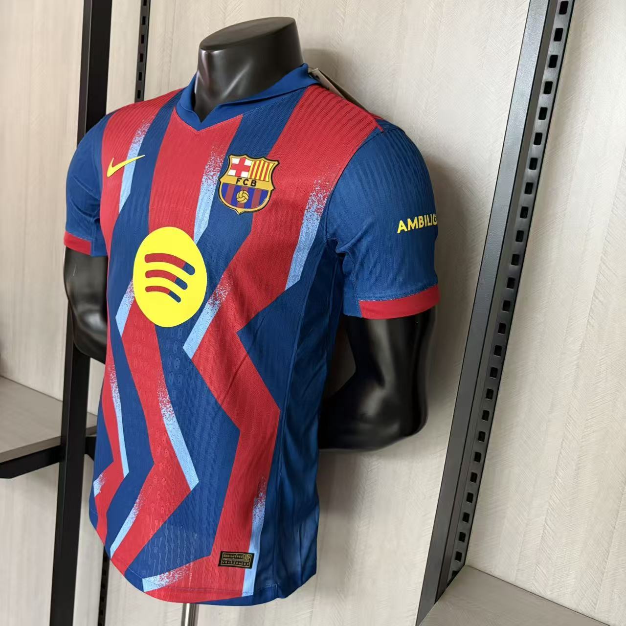 Barcelona 2025/26 Men's Player Version Fourth Jersey