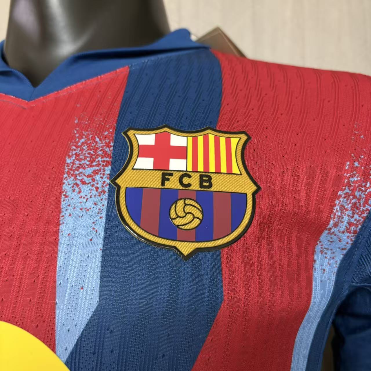 Barcelona 2025/26 Men's Player Version Fourth Jersey