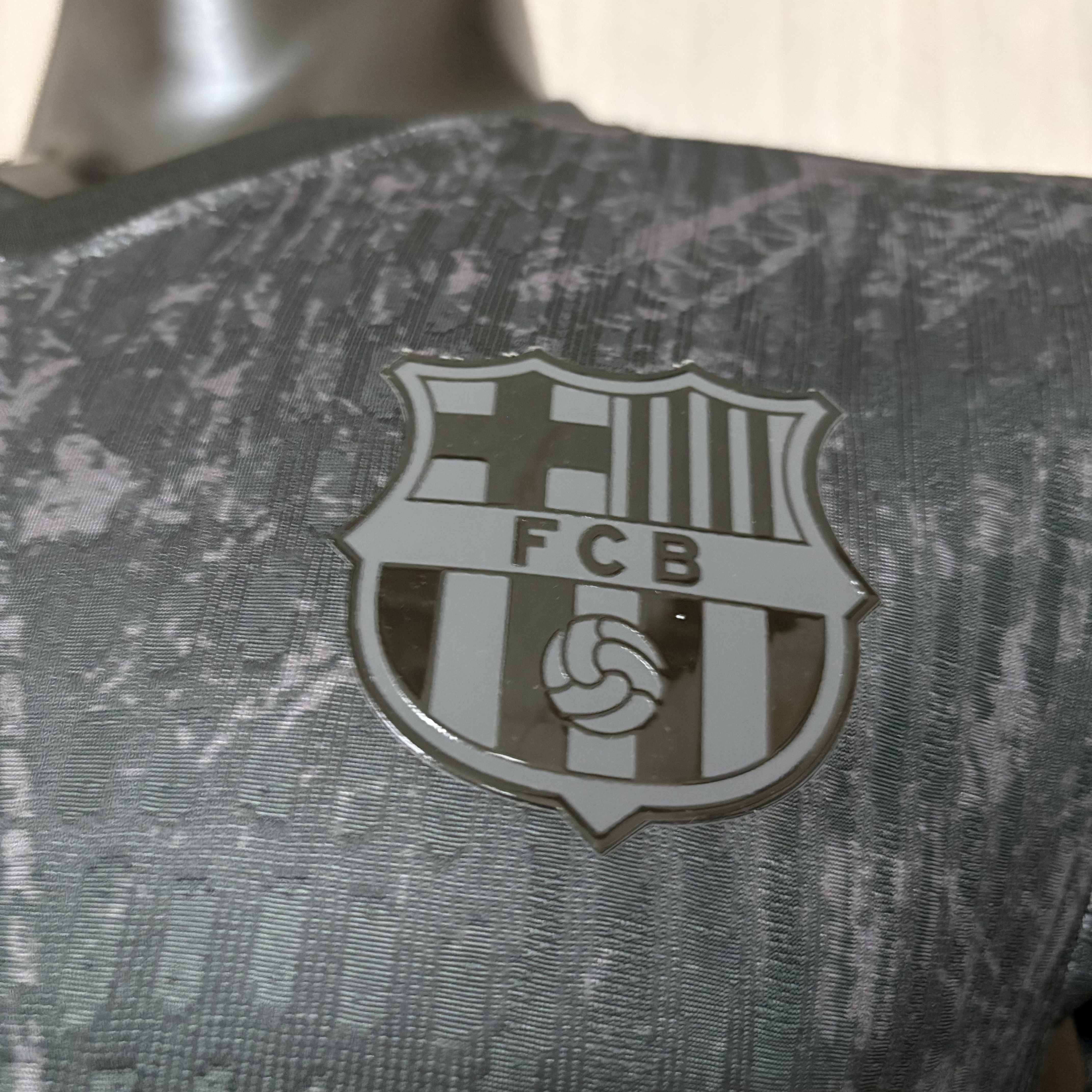 Barcelona 2026/27 Men's Player Version Black Jersey