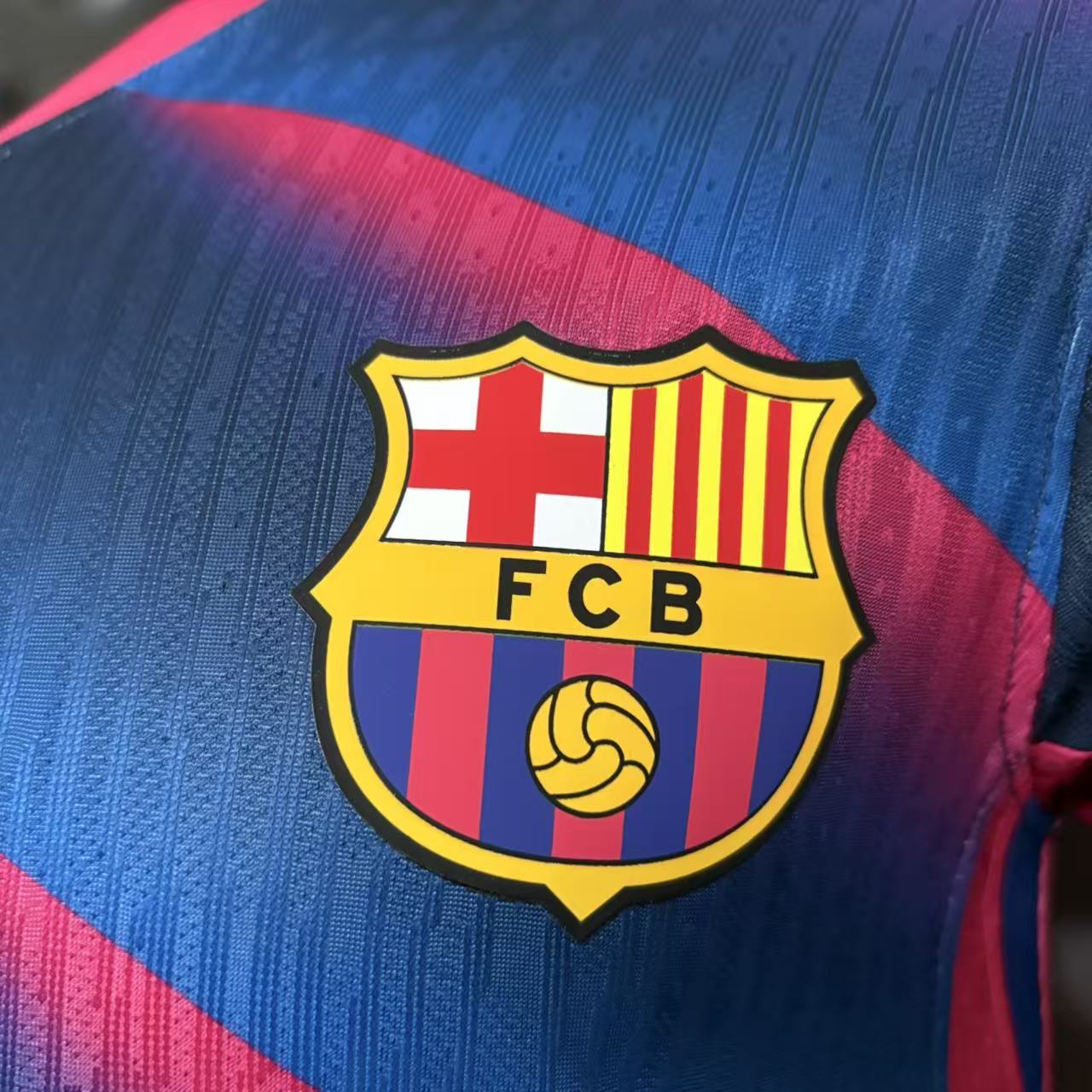 Barcelona 2026/27 Men's Player Version Blue Jersey