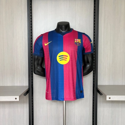 Barcelona 2026/27 Men's Player Version Home Design 2 Jersey 01