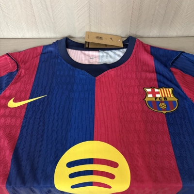 Barcelona 2026/27 Men's Player Version Home Design 2 Jersey 02