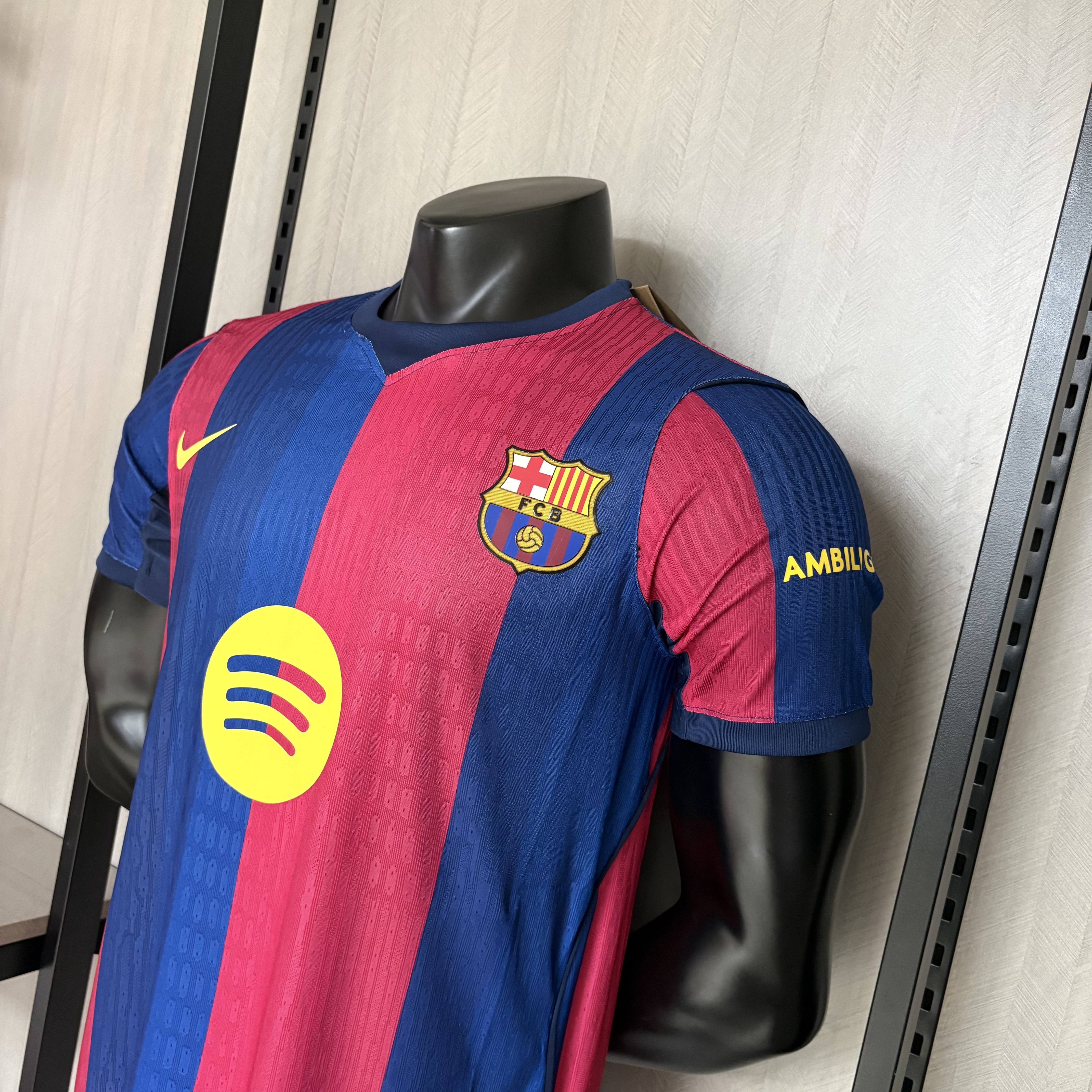 Barcelona 2026/27 Men's Player Version Home Design 2 Jersey