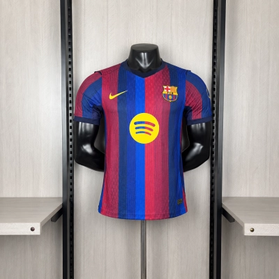 Barcelona 2026/27 Men's Player Version Home Jersey 01