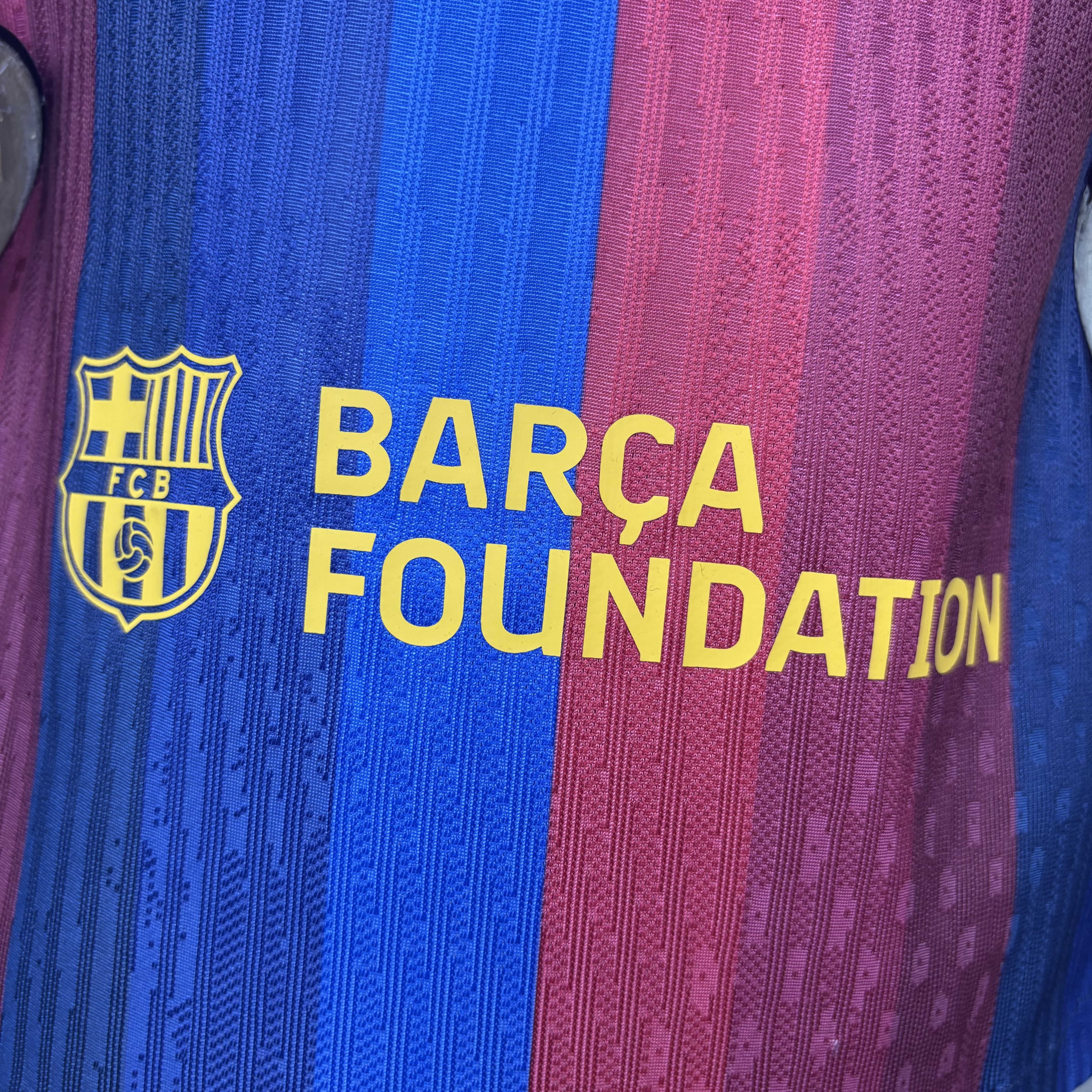 Barcelona 2026/27 Men's Player Version Home Jersey