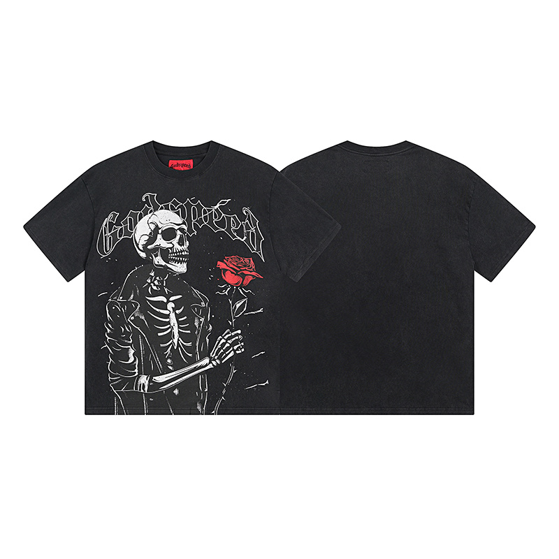 Godspeed Astronaut Pyramid Graphic T-Shirt