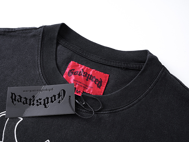 Godspeed Astronaut Pyramid Graphic T-Shirt
