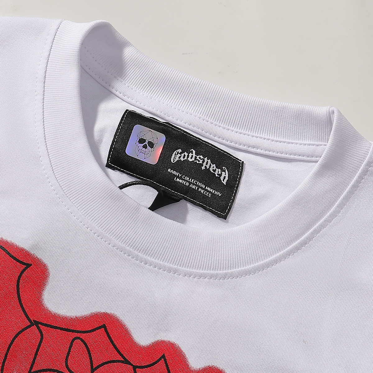 Godspeed Beach Skull Graphic T-Shirt