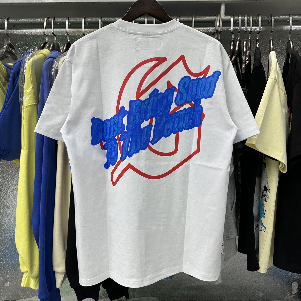 Godspeed Beach Skull Graphic T-Shirt