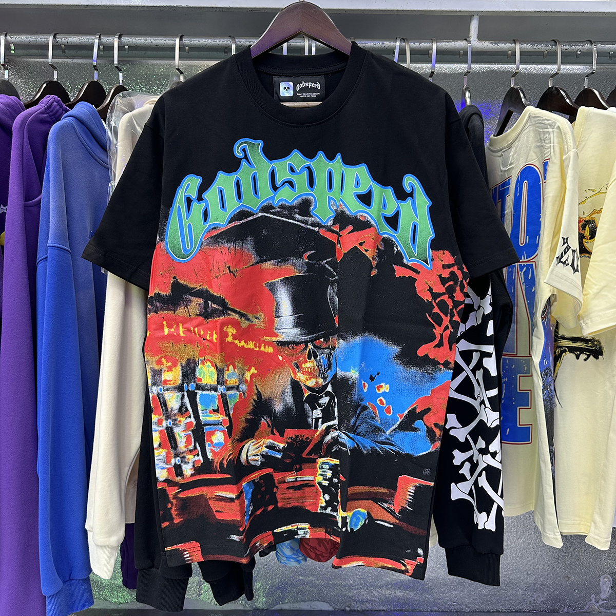 Godspeed Card Magician Graphic T-Shirt