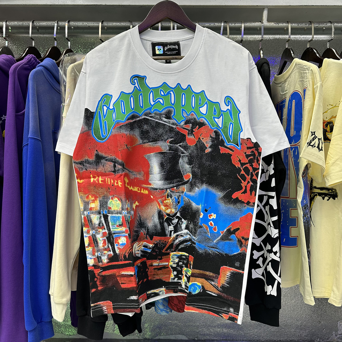 Godspeed Card Magician Graphic T-Shirt