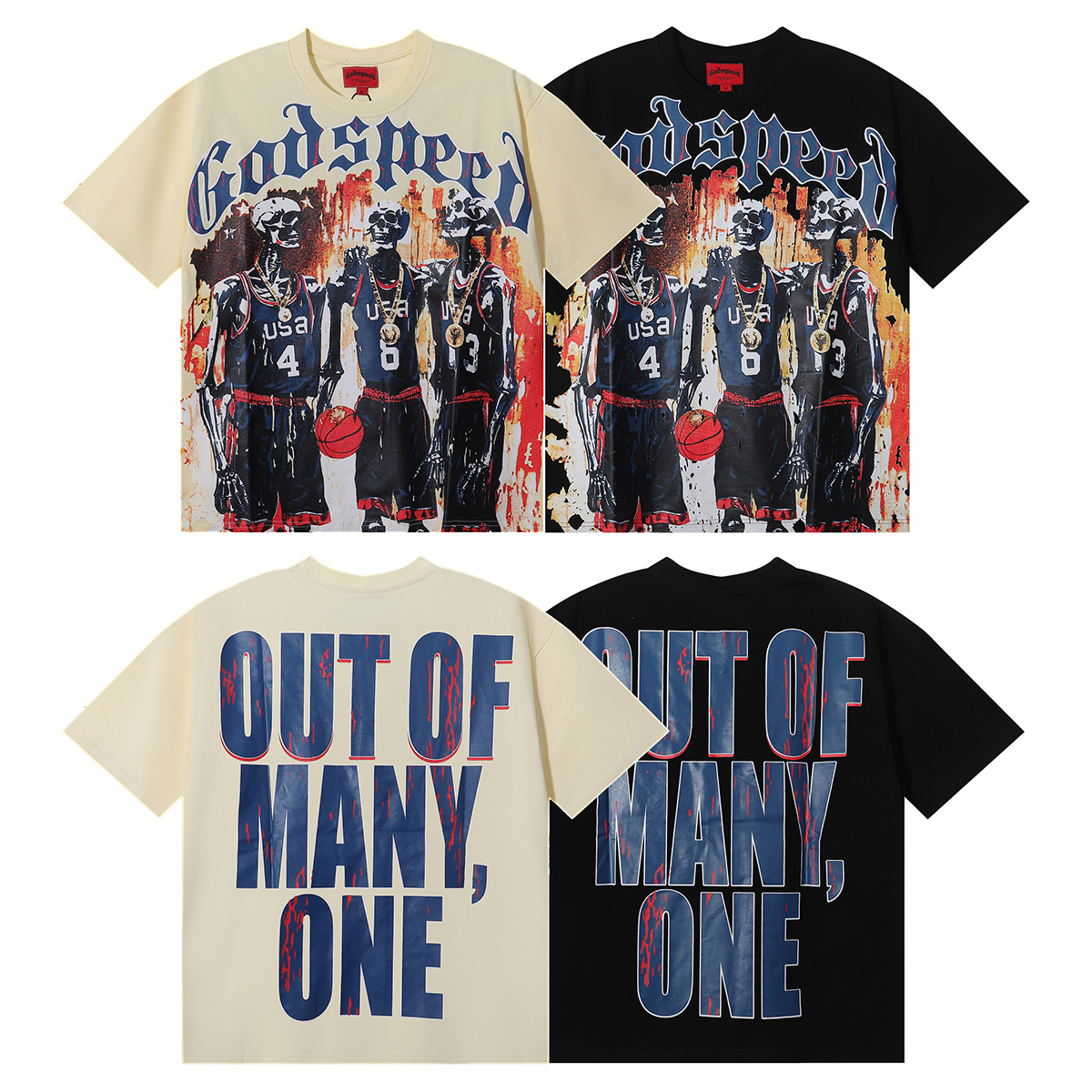 Godspeed Dream Team Trident Graphic T-Shirt
