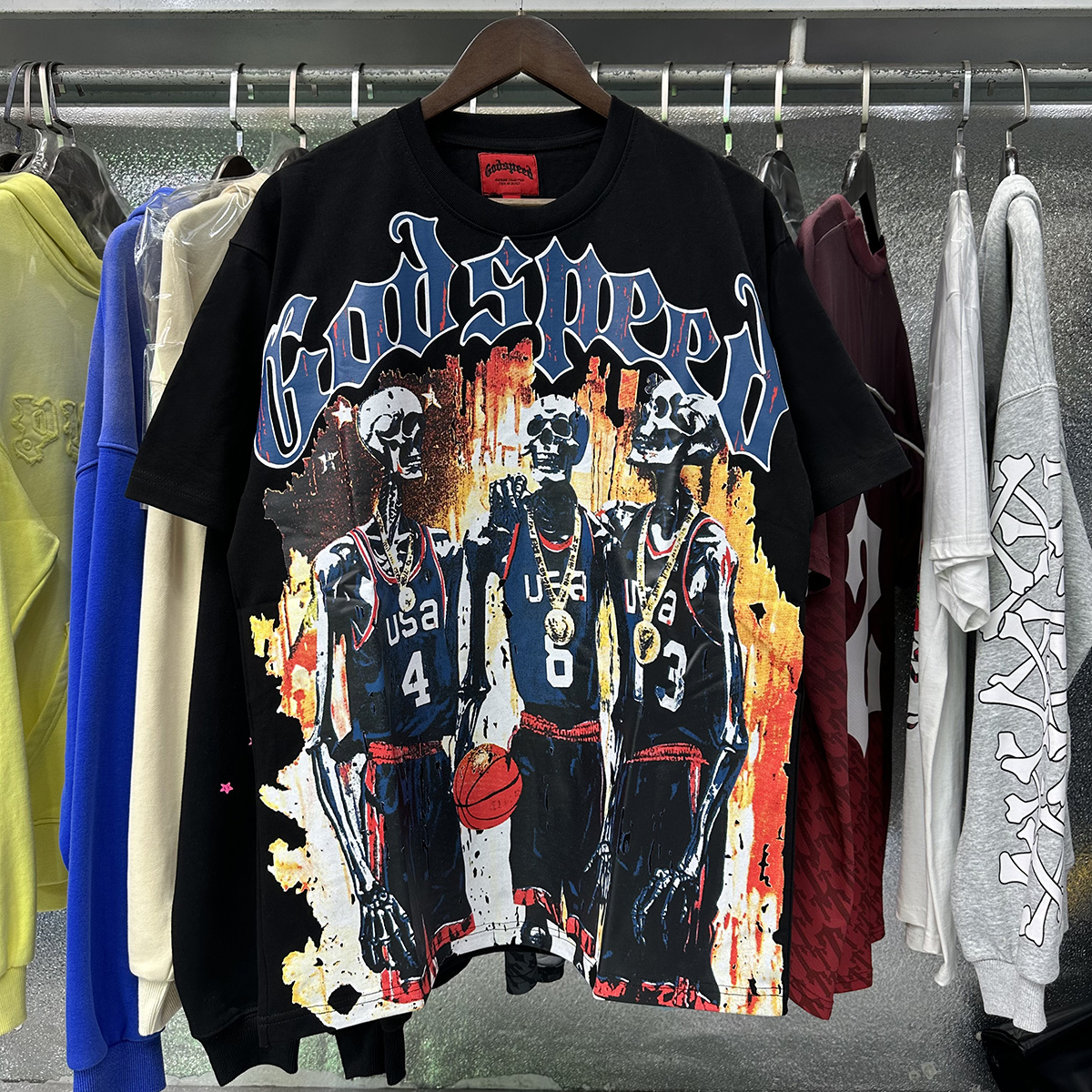 Godspeed Dream Team Trident Graphic T-Shirt