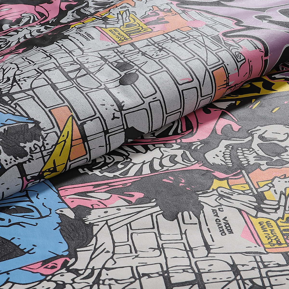 Godspeed Graffiti Skull Artist Graphic T-Shirt