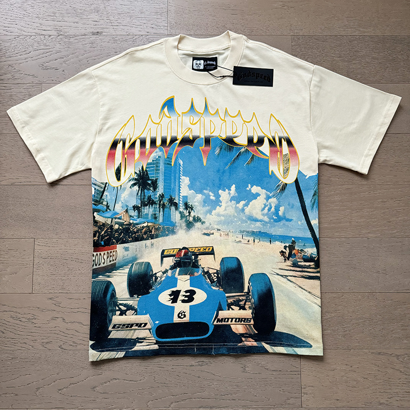 Godspeed Helicopter Graphic T-Shirt