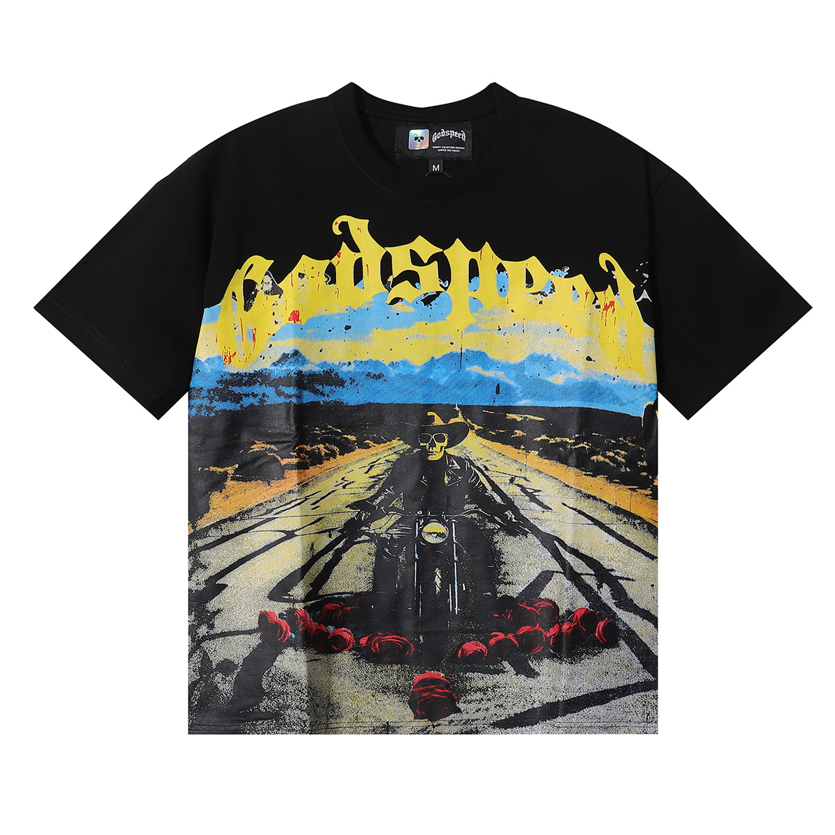 Godspeed Knight Rose Graphic T-Shirt