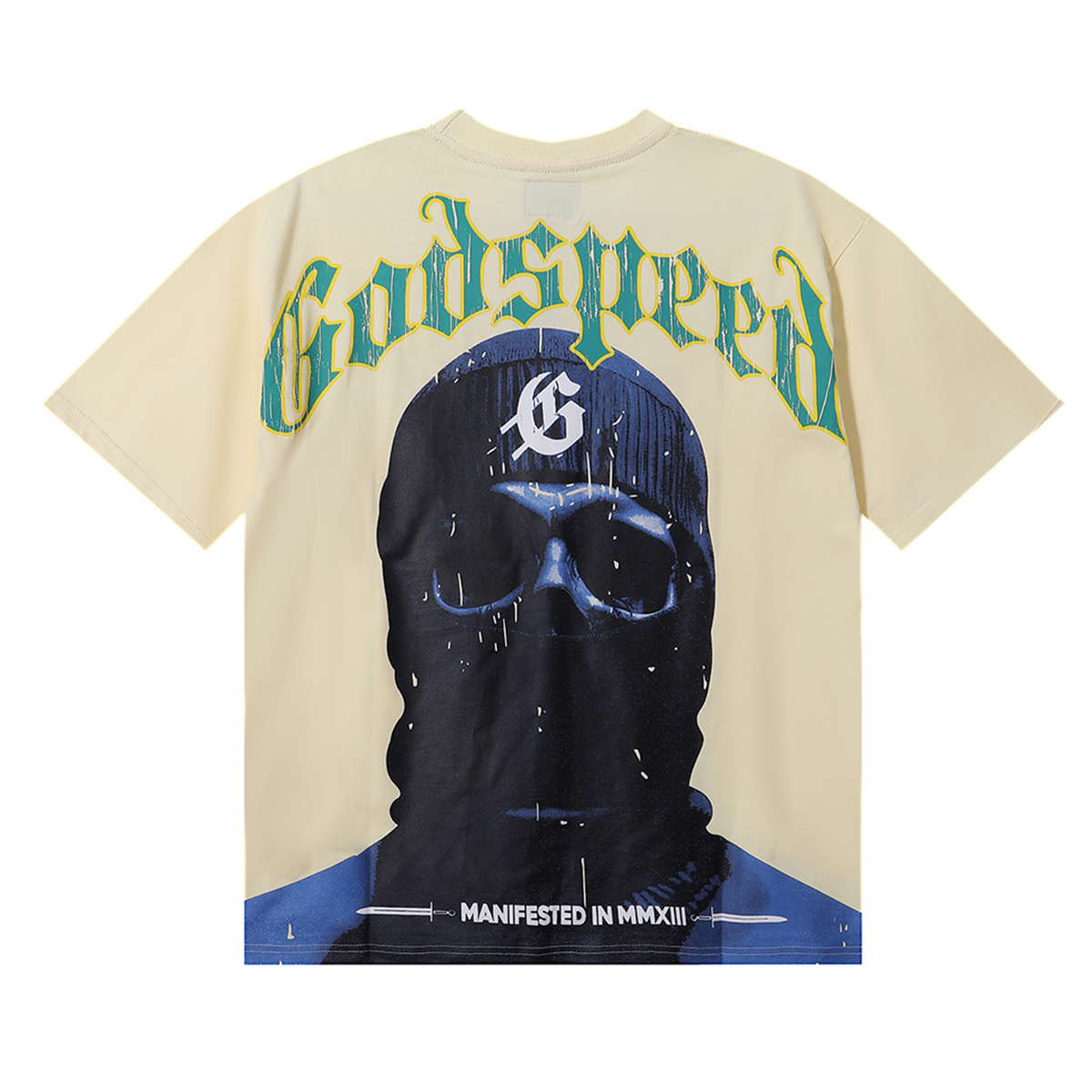 Godspeed Masked Figure Graphic T-Shirt