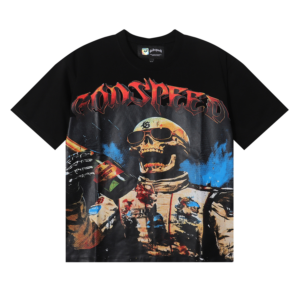 Godspeed Racer Champagne Graphic T-Shirt
