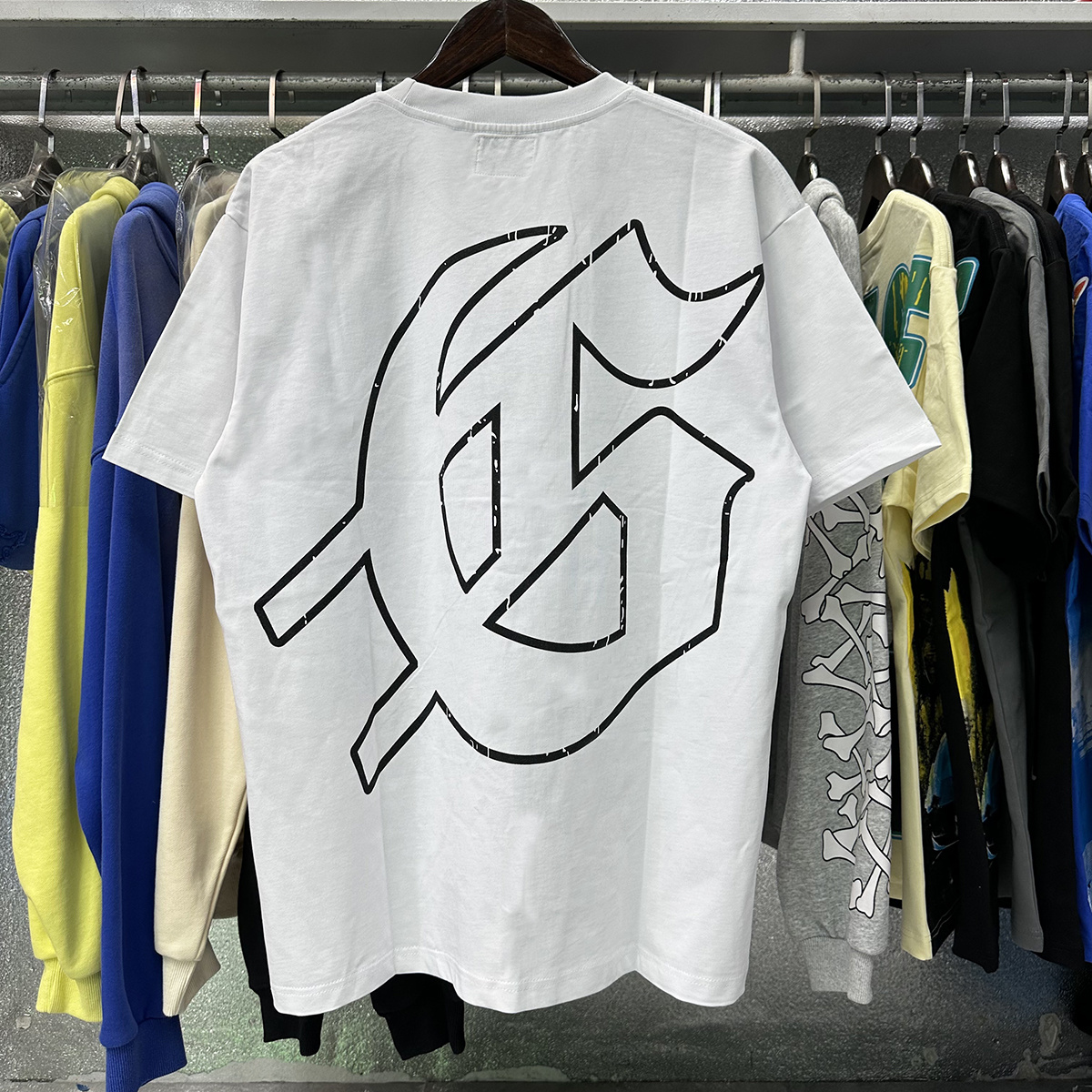 Godspeed Skateboard Skull Graphic T-Shirt