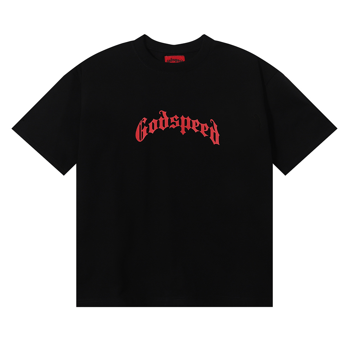 Godspeed Skull Rose Clock Graphic T-Shirt