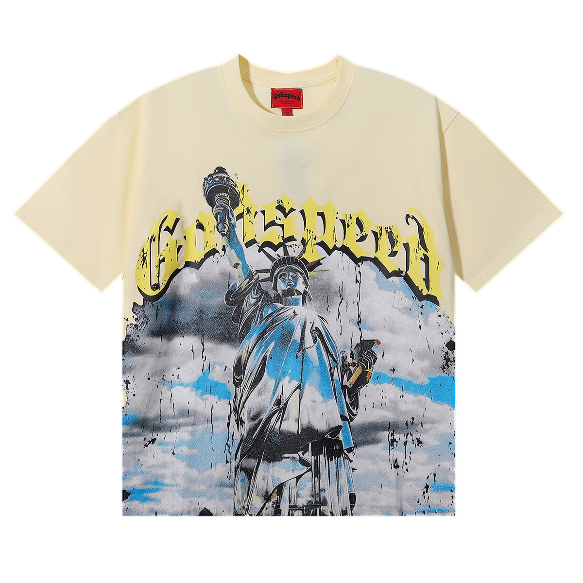 Godspeed Statue of Liberty Graphic T-Shirt