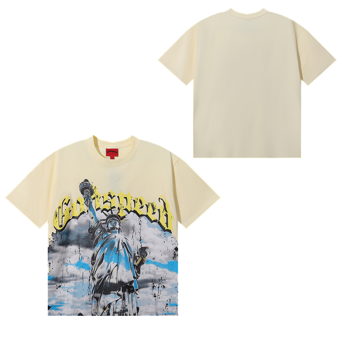 Godspeed Statue of Liberty Graphic T-Shirt