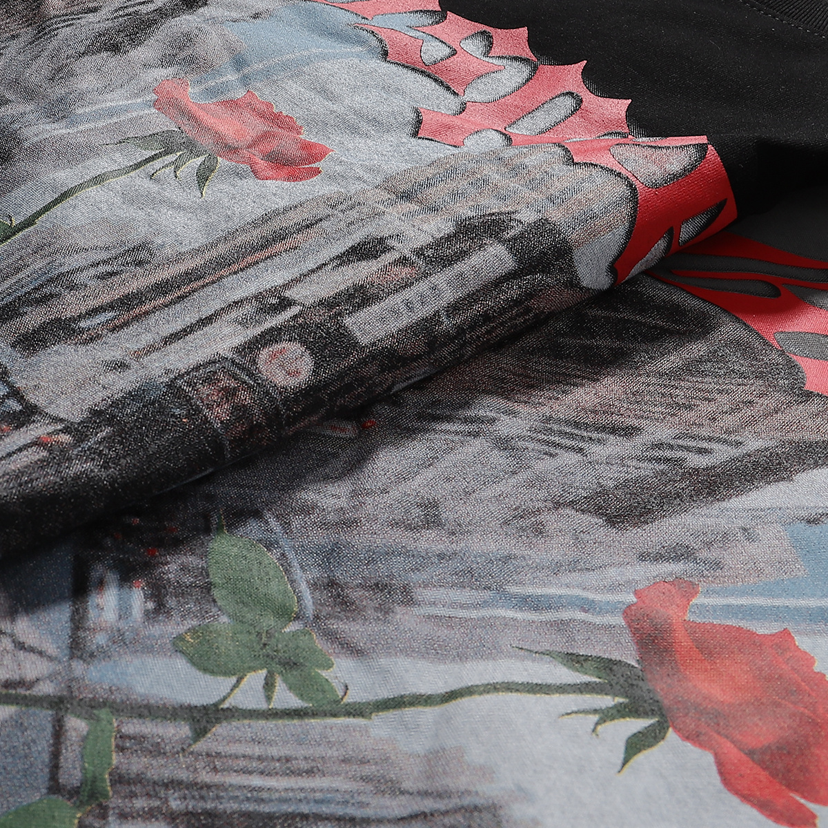 Godspeed Street Rose Graphic T-Shirt