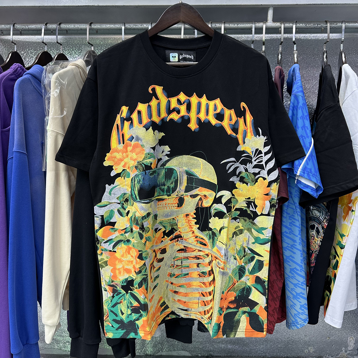 Godspeed VR Skull Graphic T-Shirt