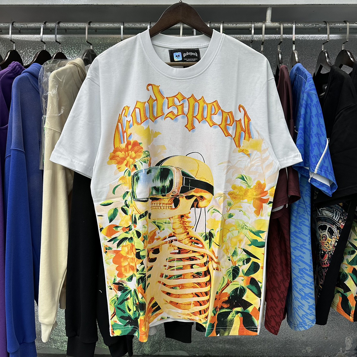 Godspeed VR Skull Graphic T-Shirt