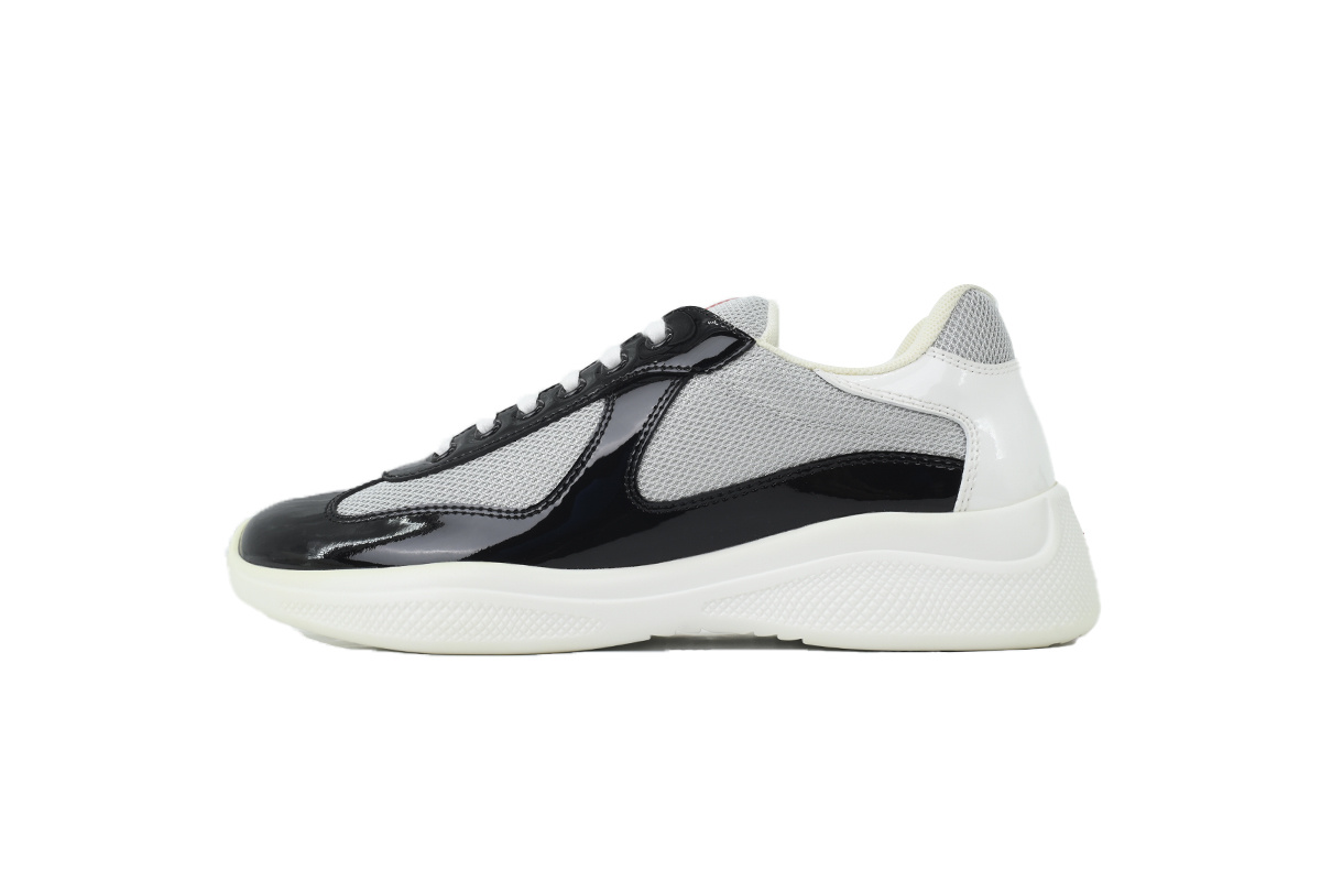 Prada America’s Cup Patent Black Gray