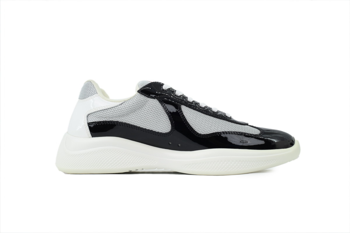 Prada America’s Cup Patent Black Gray