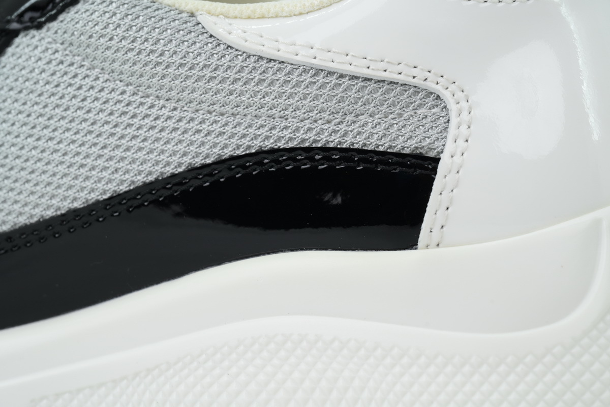 Prada America’s Cup Patent Black Gray