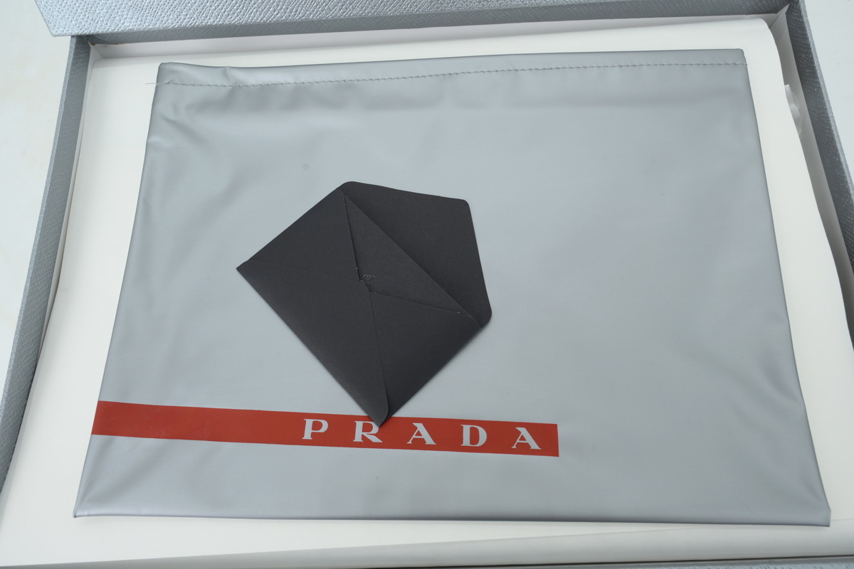 Prada America’s Cup Patent Black Gray