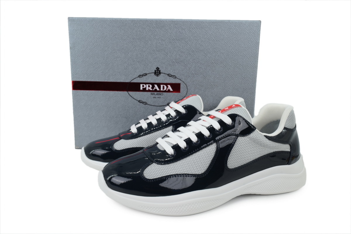 Prada America’s Cup Patent Dark Blue