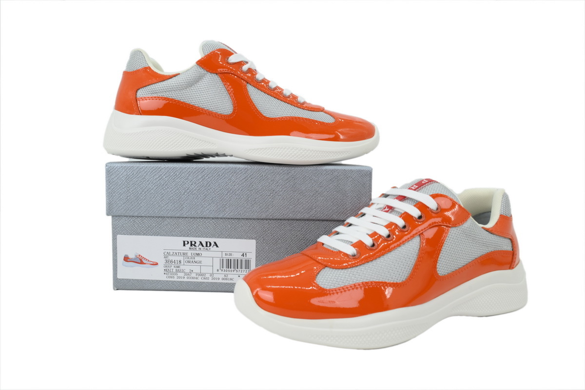 Prada America’s Cup Patent Orange