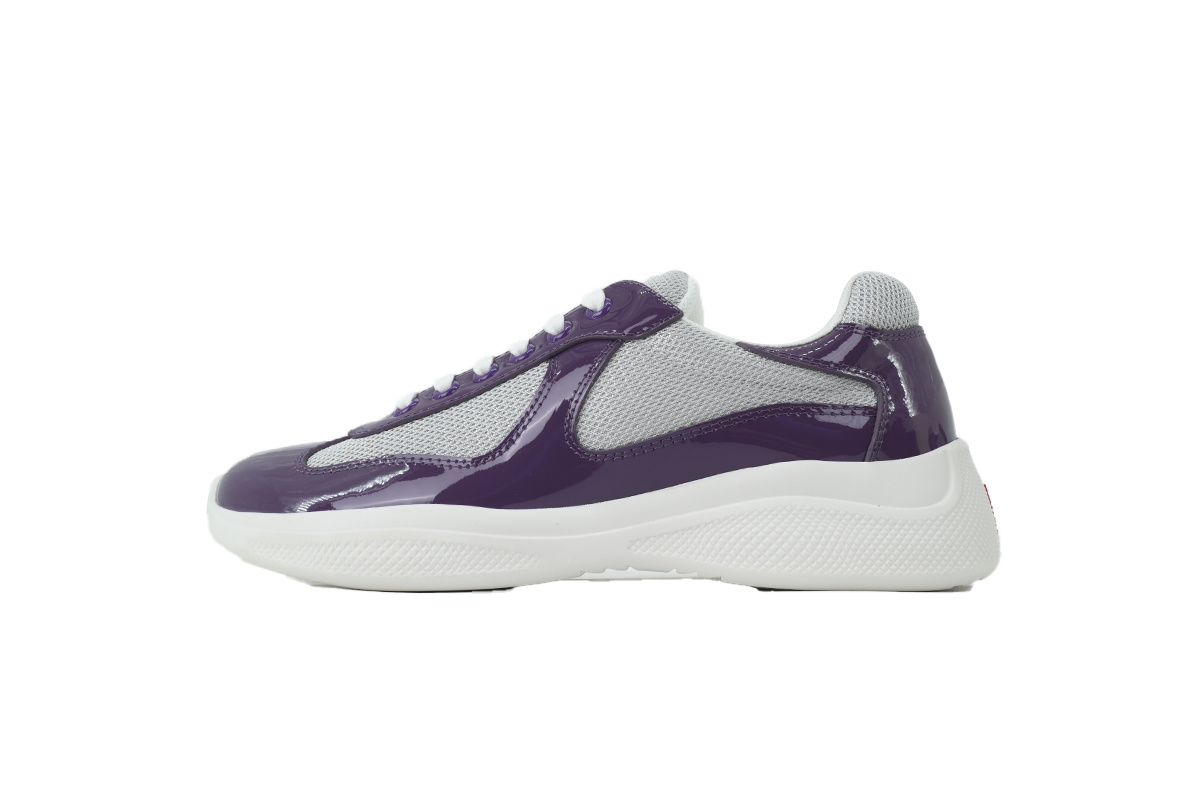 Prada America’s Cup Patent Purple and Silver