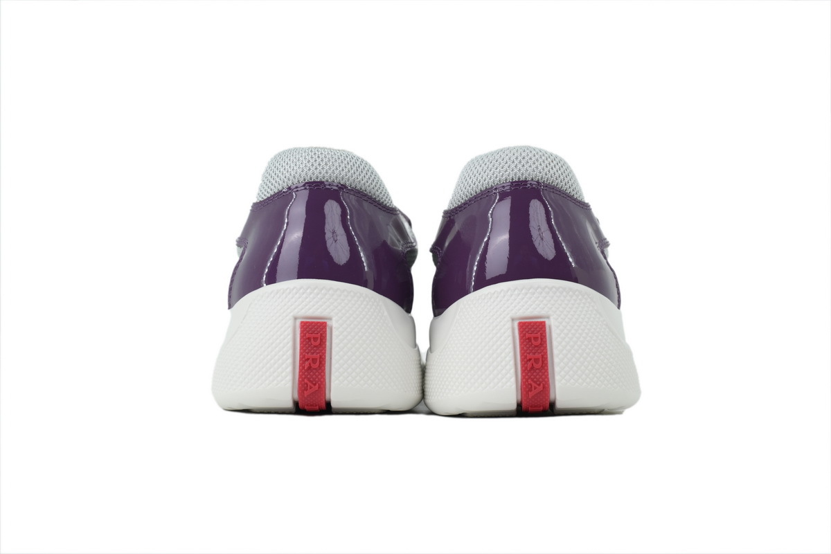 Prada America’s Cup Patent Purple and Silver