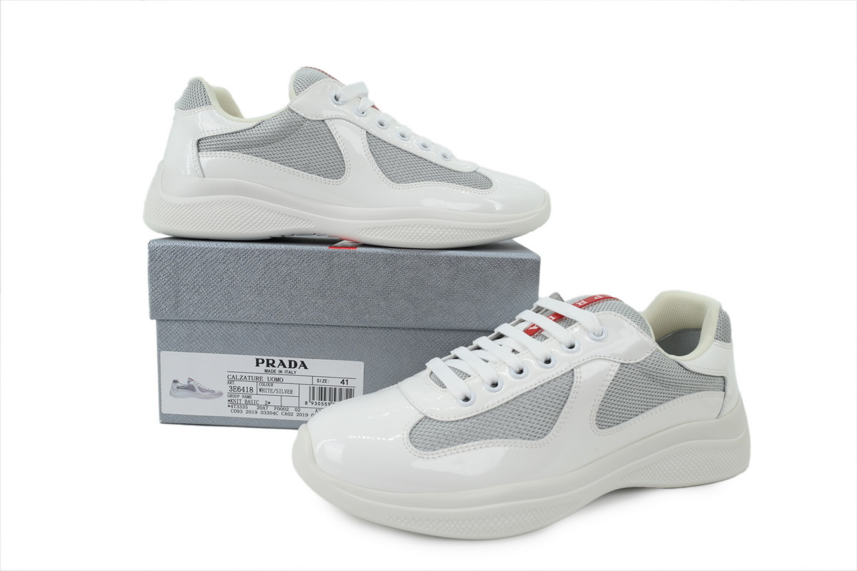 Prada America’s Cup Patent White