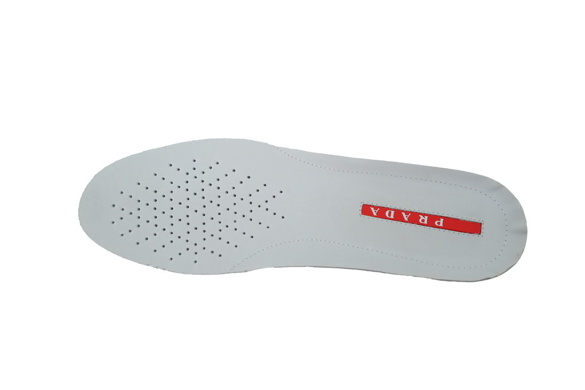 Prada America’s Cup Patent White Gray