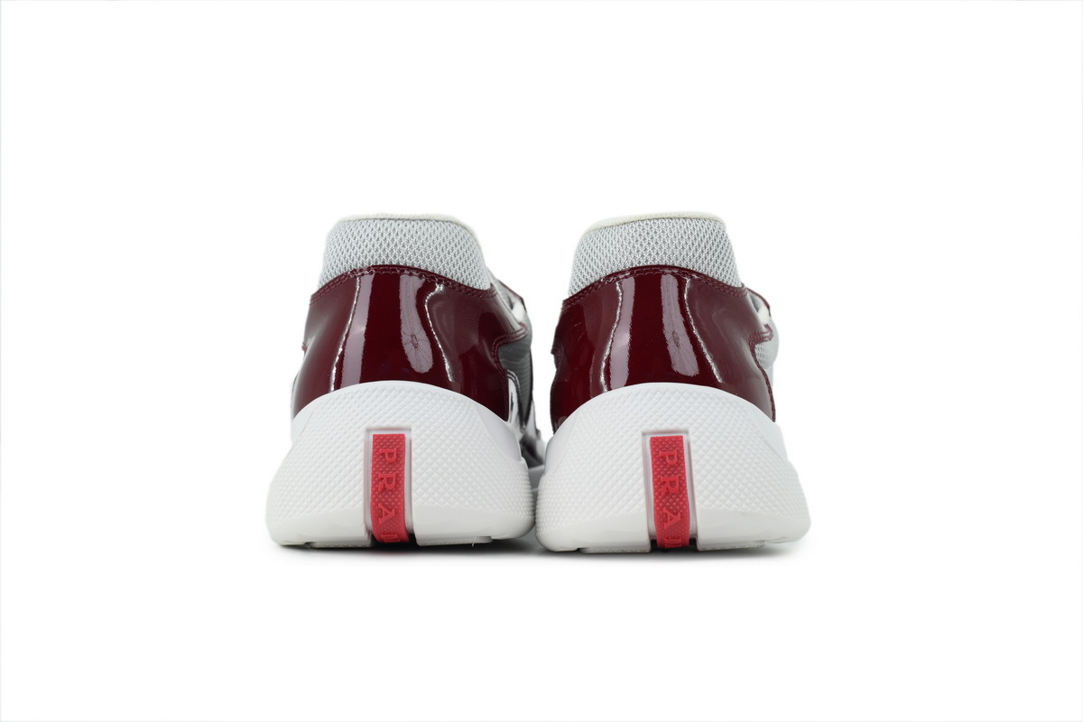 Prada America’s Cup Patent Wine Red