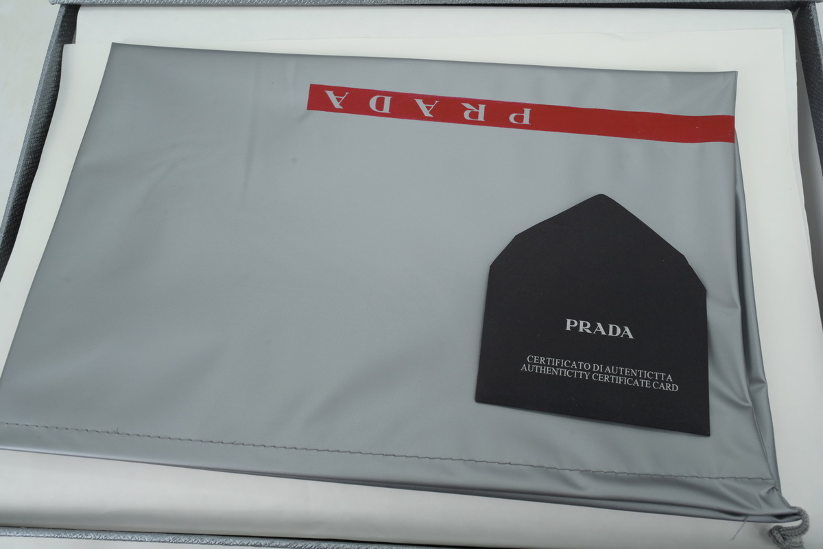 Prada America’s Cup Patent Wine Red