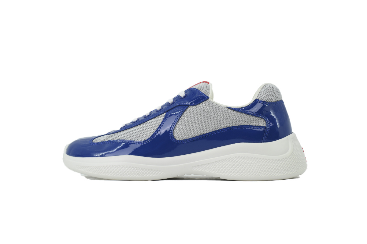 Prada America’s Cup Soft Patent Blue