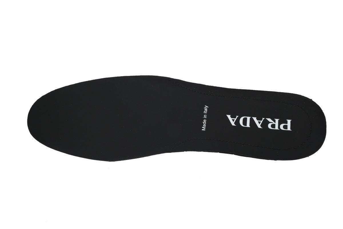 Prada Cloudbust Velcro Sneakers Black White