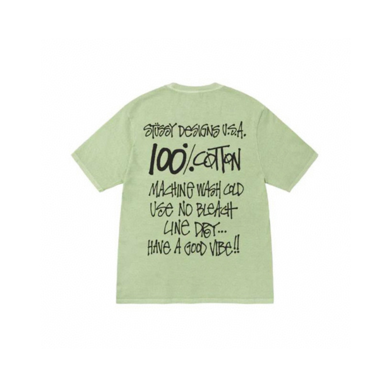 Stussy 100 Percent Natural Handwritten T-Shirt