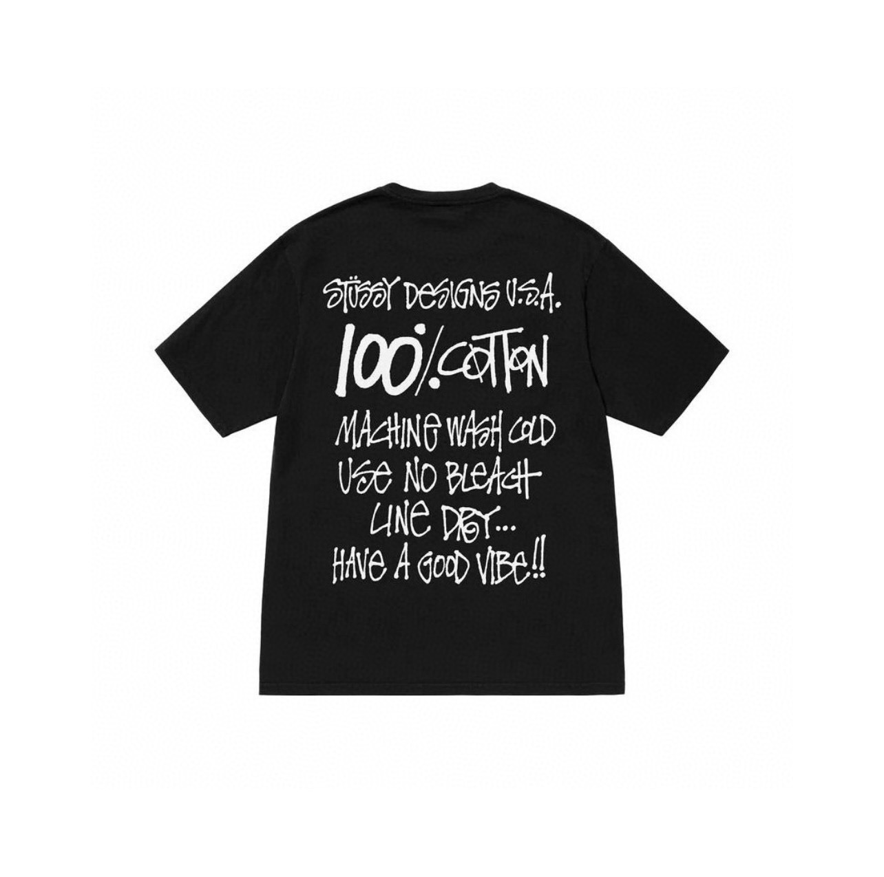 Stussy 100 Percent Natural Handwritten T-Shirt