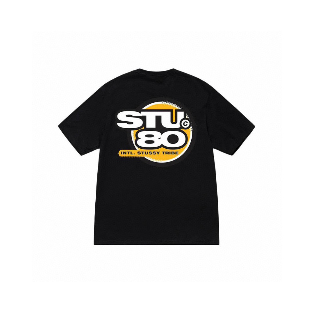 Stussy 80 Circular Badge T-Shirt